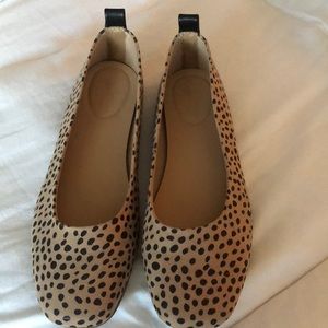 Printed slip on shoes